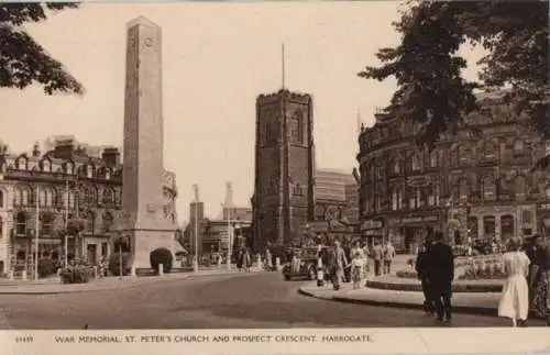 Großbritannien - Großbritannien - Harrogate - War Memorial - ca. 1960