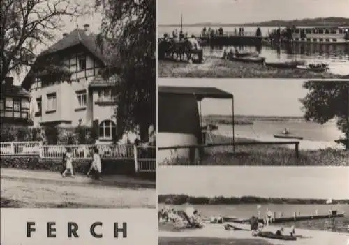 Schwielowsee-Ferch - 4 Teilbilder - 1971