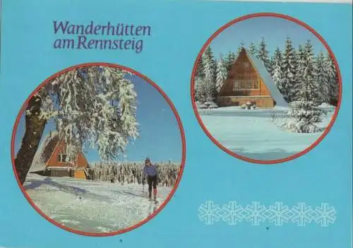 Rennsteig - Wanderhütten - 1987