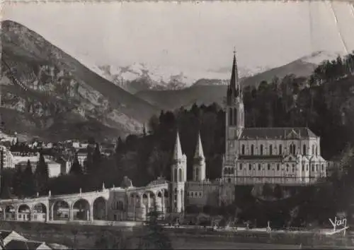 Frankreich - Frankreich - Lourdes - La Basilique - 1958