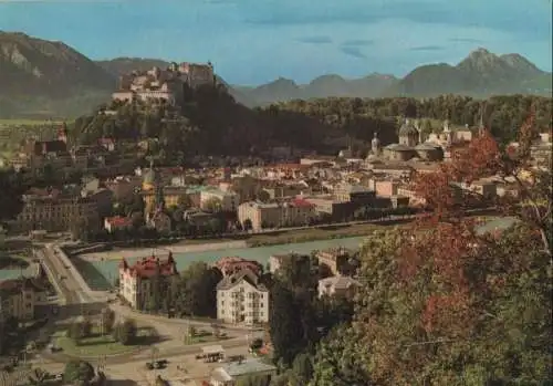 Österreich - Österreich - Salzburg - Altstadt mit der Feste - 1978