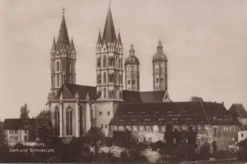 Naumburg - Dom und Gymnasium - ca. 1940