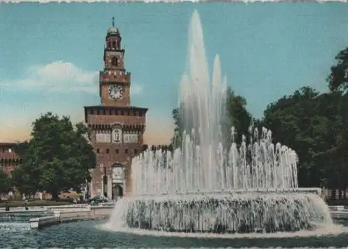 Italien - Italien - Mailand Milano - Castello Sforzesco - ca. 1975