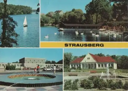 Strausberg - u.a. Park der Solidarität - 1986