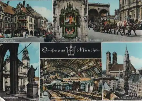 München - u.a. Feldherrnhalle - 1959