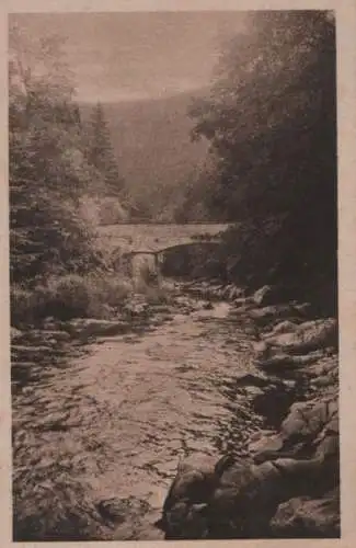 Schwarza - Steinerne Brücke - ca. 1935