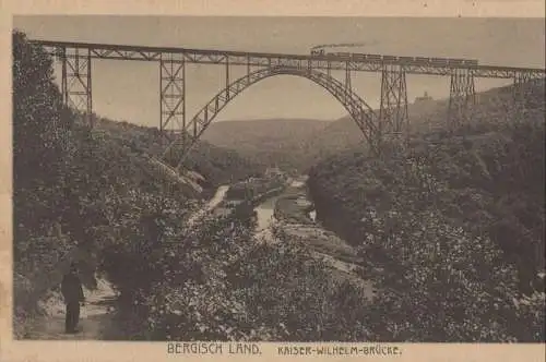 Bergisches Land - Kaiser-Wilhelm-Brücke