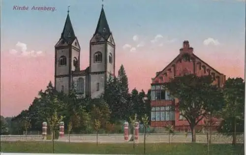 Koblenz-Arenberg - Kirche - ca. 1920