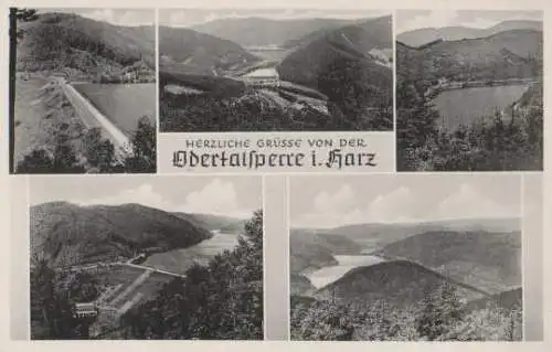 Braunlage - Odertalsperre im Harz - ca. 1955