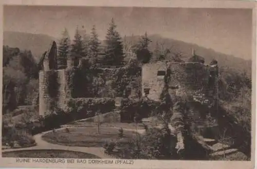 Bad Dürkheim - Ruine Hardenburg - 1930