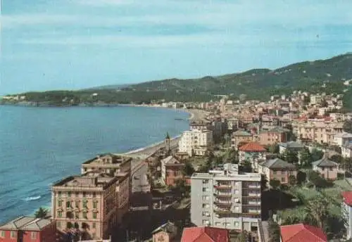 Italien - Italien - Varazze - Panorama von Osten - ca. 1975