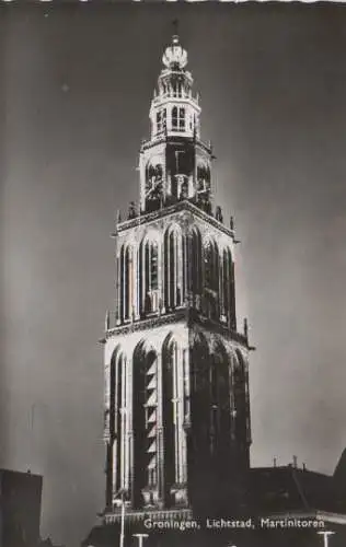 Niederlande - Niederlande - Groningen - Lichtstad Martinitoren - 1959