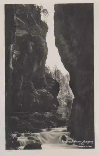 Garmisch-Partenkirchen - Partnachklamm - Ausgang - ca. 1935