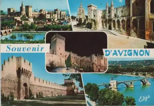 Frankreich - Frankreich - Avignon - u.a. Palais des Papes - 1986