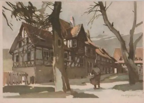 Wernigerode - Das Badenstedtsche Haus - ca. 1955