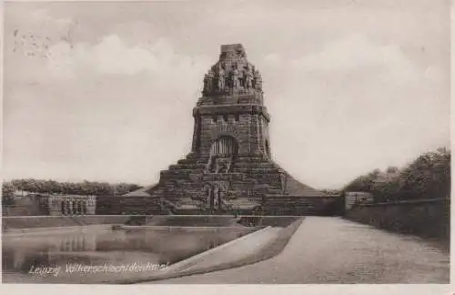 Leipzig - Völkerschlachtdenkmal - 1934