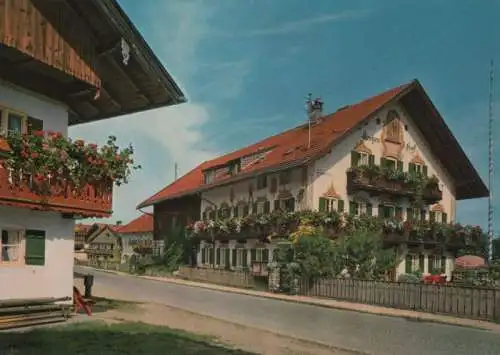 Benediktbeuern - Verziertes Haus