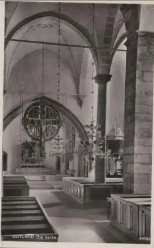 Schweden - Schweden - Gotland - Öja kyrka - ca. 1950