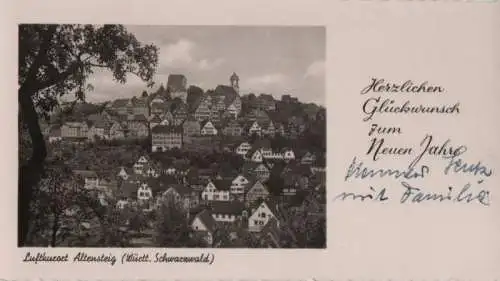 Altensteig - keine Karte, sondern schmaler Gruß - ca. 1960