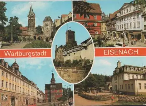 Eisenach - u.a. Nikolaikirche - 1988