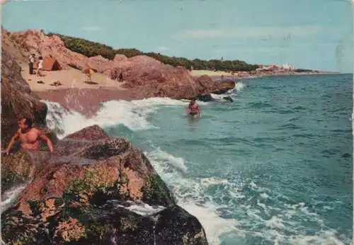 Spanien - Calella - Spanien - Felsen und Meerbusen