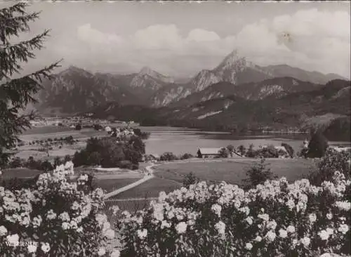 Füssen-Weißensee - Blick auf Füssen