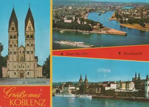 Koblenz am Rhein - u.a. St. Kastorkirche - 1990