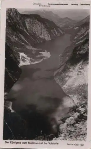 Königssee - vom Malerwinkel bis Saletal - 1955