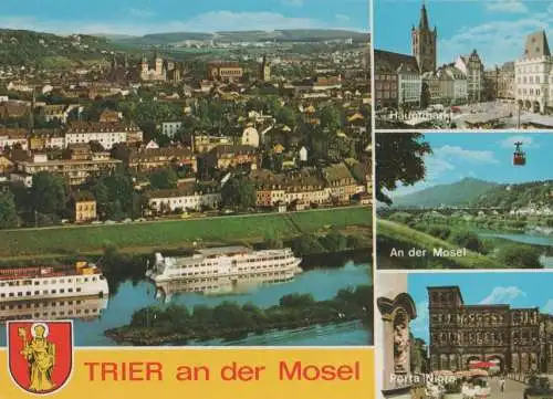 Trier - u.a. Mosel mit Seilbahn - ca. 1985