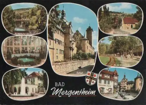 Bad Mergentheim u.a. Wolfgangsbrücke - ca. 1965