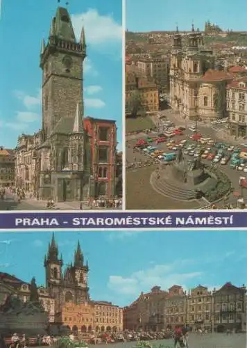 Tschechien - Tschechien - Prag - Staromestske Namesti - 1990