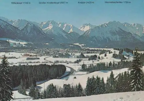 Oberstdorf - vom Jägersberg - 1985