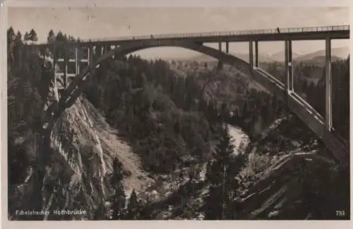 Echelsbacher Brücke - ca. 1960