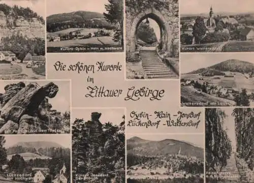 Zittauer Gebirge - u.a. Der Papagei auf dem Töpfer - 1961