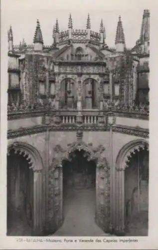 Portugal - Portugal - Batalha - Mosteiro, Porta e Varanda - ca. 1960