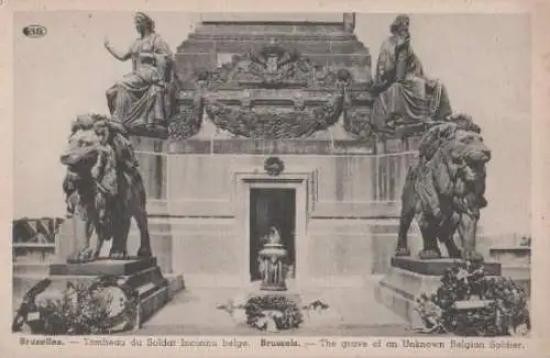 Belgien - Belgien - Brüssel - Colonne du Congres - ca. 1955