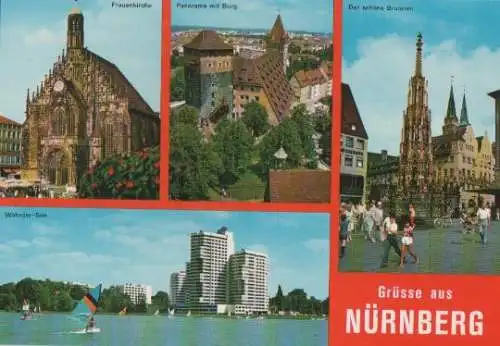 Nürnberg u.a. Wöhrder See - ca. 1975