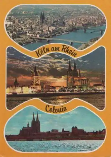 Köln am Rhein - Colonia - ca. 1975