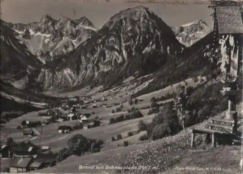 Österreich - Österreich - Brand - mit Schesaplana - ca. 1955