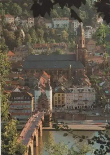 Heidelberg vom Philosophenweg - 1984