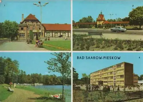 Bad Saarow-Pieskow - u.a. Bahnhofshotel - 1974