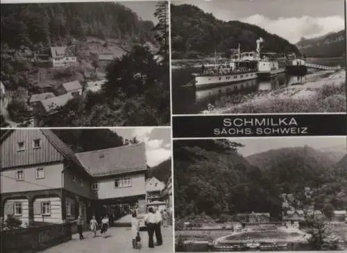 Bad Schandau-Schmilka - mit 4 Bildern - 1973