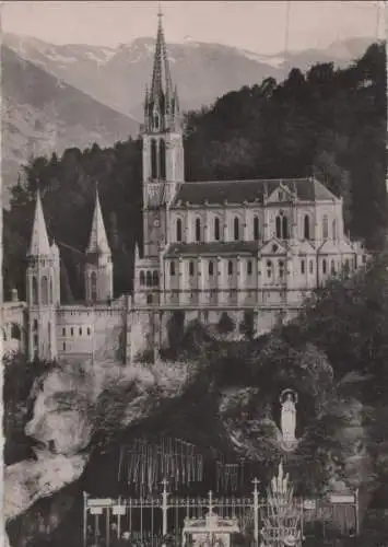 Frankreich - Frankreich - Lourdes - La Grotte et la Basilique - 1952