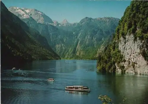 Königssee - vom Malerwinkel mit Steinernem Meer - ca. 1980