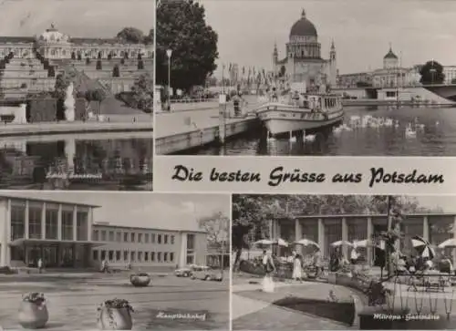 Potsdam - u.a. Schloss Sanssouci - 1972