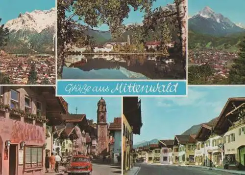 Mittenwald - u.a. Kurpark - 1977