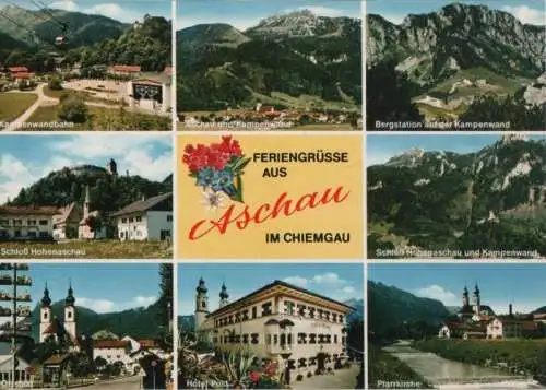 Aschau - u.a. Ortsbild - ca. 1980