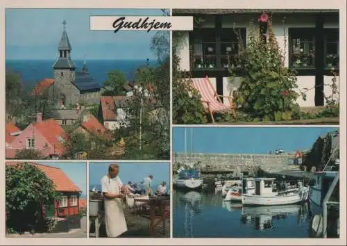 Dänemark - Dänemark - Gudhjem - 5 Teilbilder - 1995