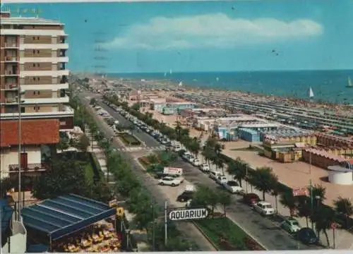 Italien - Italien - Riccione - Lungomare e spiaggia - 1969