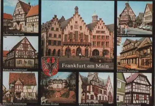 Frankfurt Main - Alte Rathäuser - 1981